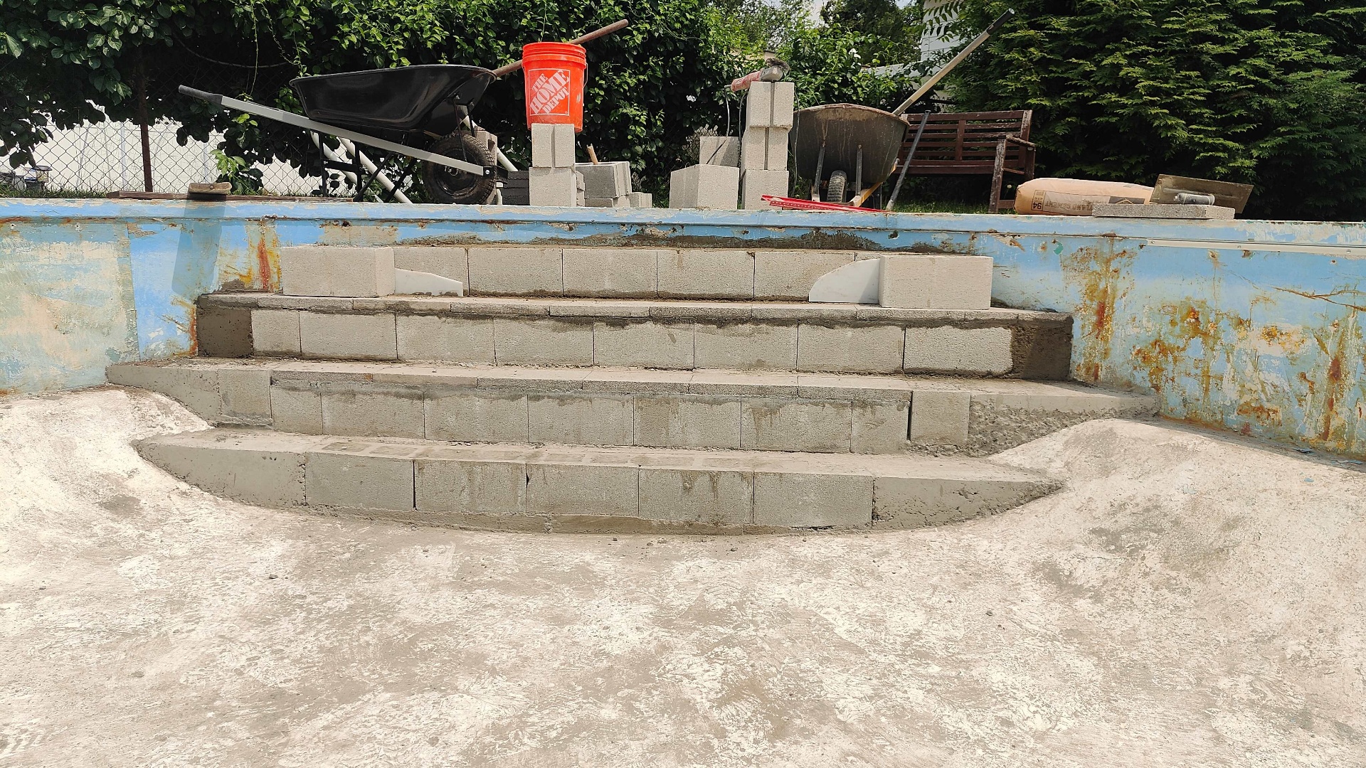 Inground installation project 12