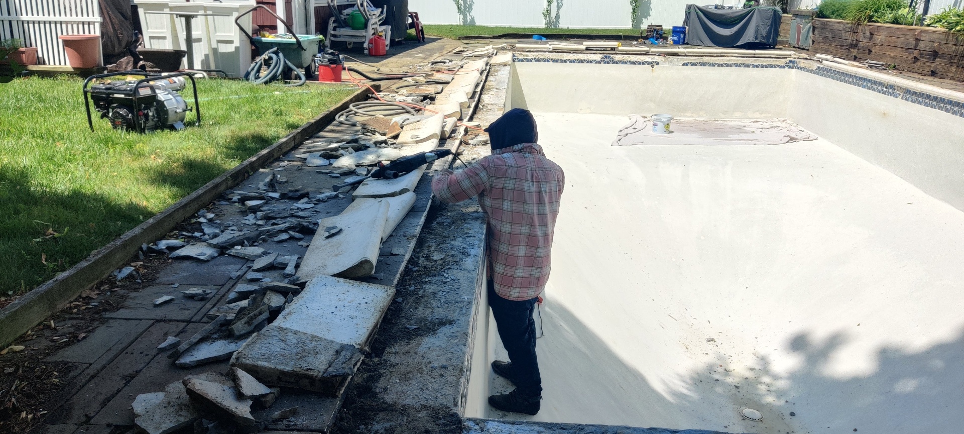 Inground installation project 8