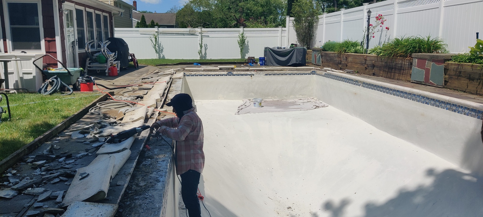 Inground installation project 9